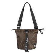 Marimekko Jokuraita Brown / Black Carry All Shoulder Bag