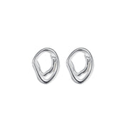 Kalevala Mannyt Silver Earrings