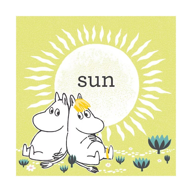 Moomin Words Tummy Time Hardcover Book