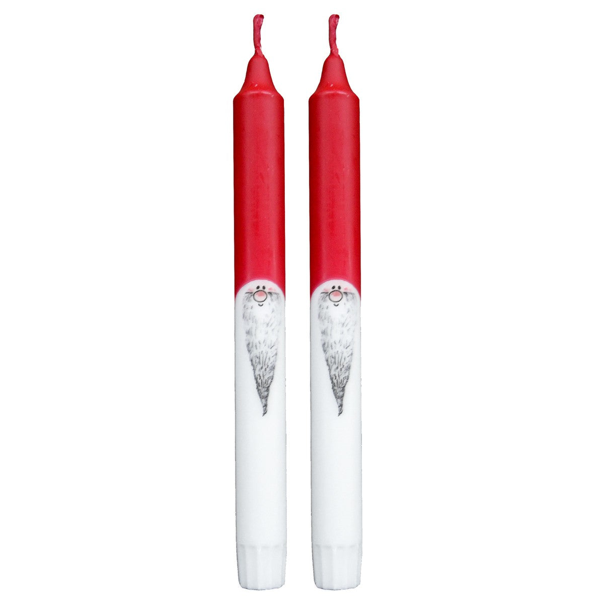 Finnish Bearded Elf Taper Candles - Set of 2