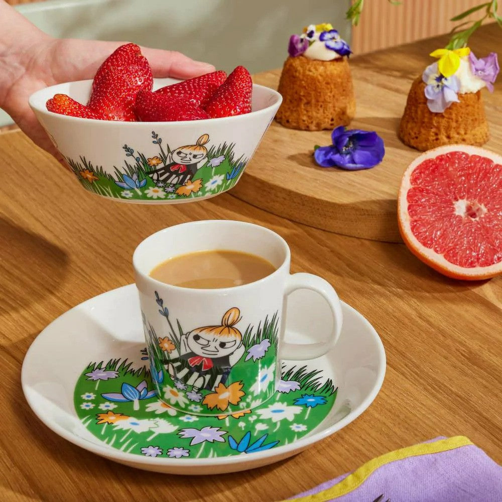 Arabia Moomin Little My and Meadow Mug