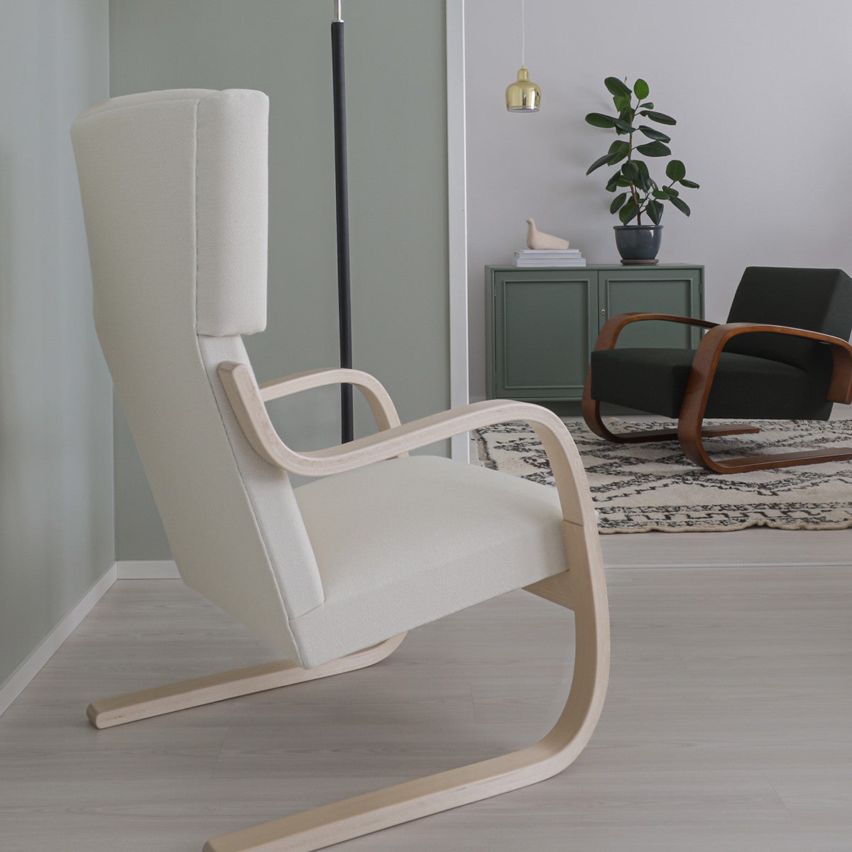 Artek Alvar Aalto 401 Chair - Upholstered